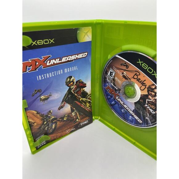 MX Unleashed Xbox Game - Complete In Box - Tested & Working! - Picture 4 of 7